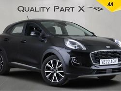 Black Used 2022 Ford Puma Gen-E Titanium Hatchback | £13,650 (Good price)