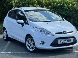 White Used 2012 Ford Fiesta Zetec Hatchback | £2,495 (Good price)