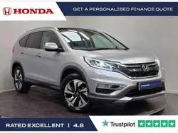 Silver Used 2015 Honda CR-V EX SUV | £11,265 (Fair price)