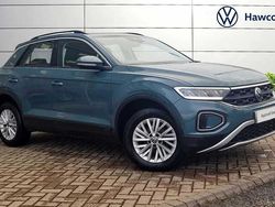 Blue Used 2022 VW T-Roc Life SUV | £17,995 (Fair price)
