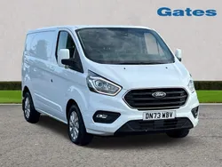 White Used 2023 Ford Transit Custom Limited Van | £20,499 (A bit pricey)