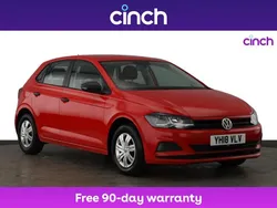 Red Used 2018 VW Polo S Hatchback | £10,749 (Fair price)