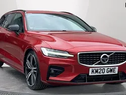 Red Used 2020 Volvo V60 R-Design Estate | £27,269 (Expensive)