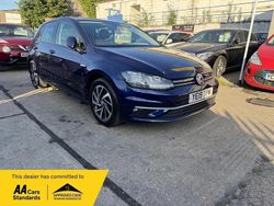 Blue Used 2019 VW Golf VII Match Hatchback | £14,500 (Fair price)