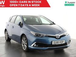 Blue Used 2018 Toyota Auris Hybrid Hatchback | £12,499 (Fair price)