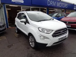 White Used 2019 Ford Ecosport Titanium SUV | £11,995 (Fair price)
