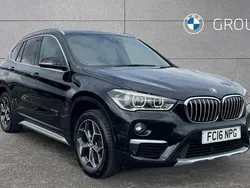 Black sapphire metallic paint Used 2016 BMW X1 xLine SUV | £13,293 (Expensive)