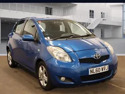 Blue Used 2010 Toyota Yaris Hatchback | £3,995 (Fair price)