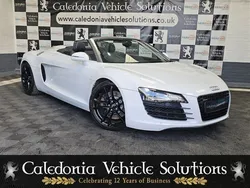 White Used 2011 Audi R8 Spyder Design Cabriolet | £37,888 (Fair price)