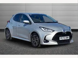 Silver Used 2020 Toyota Yaris Hybrid Design Hatchback | £15,950 (Fair price)