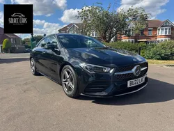 Black Used 2022 Mercedes CLA180 AMG Line Premium Plus Sedan | £23,999 (Fair price)