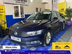 Blue Used 2015 VW Passat Business Sedan | £10,995 (Good price)