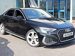Black Used 2020 Audi A3 S-Line Sedan | £19,489 (Fair price)