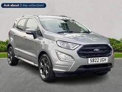 Silver Used 2022 Ford Ecosport ST-Line SUV | £12,395 (Fair price)