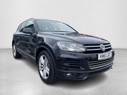 Black Used 2012 VW Touareg S SUV | £7,255 (Fair price)
