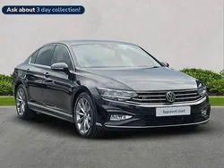 Black Used 2020 VW Passat R-line Sedan | £17,712 (Expensive)