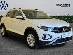 White Used 2023 VW T-Roc Life SUV | £16,485 (Fair price)