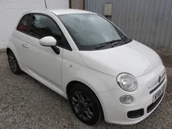 White Used 2014 Fiat 500 S Hatchback | £3,790 (Fair price)