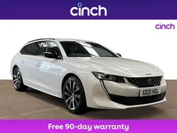 White Used 2021 Peugeot 508 GT-line Estate | £15,249 (Fair price)