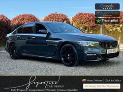 Grey Used 2018 BMW 540 M Sport Sedan | £21,300 (Fair price)