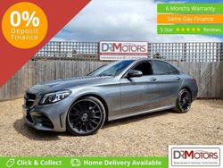 Grey Used 2020 Mercedes C220 AMG Line Premium Sedan | £14,440 (Fair price)