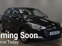 Black Used 2017 Hyundai i20 SE Hatchback | £5,749 (Good price)