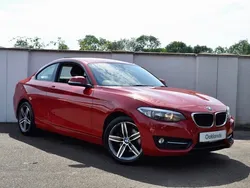 Red Used 2014 BMW 220 Sport Line Coupe | £8,495 (Fair price)