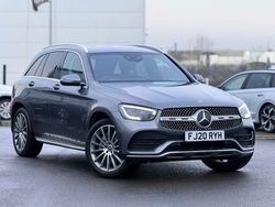 Grey Used 2020 Mercedes GLC300 AMG Line Premium SUV | £23,790 (Good price)