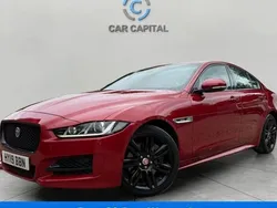 Red Used 2019 Jaguar XE R-Sport Sedan | £15,788 (Fair price)