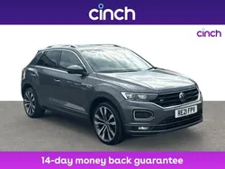 Grey Used 2021 VW T-Roc R-line SUV | £21,339 (Fair price)