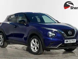 Blue Used 2021 Nissan Juke N-Connecta SUV | £12,995 (Good price)