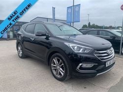 Black Used 2016 Hyundai Santa Fe Premium SE SUV | £11,490 (Fair price)
