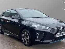 Black Used 2017 Hyundai Ioniq Premium SE Sedan | £11,957 (Fair price)