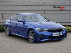 Blue Used 2019 BMW 320 M Sport Sedan | £19,495 (A bit pricey)