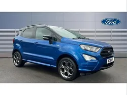 Blue Used 2018 Ford Ecosport ST-Line SUV | £9,319 (Fair price)