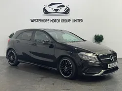Black Used 2018 Mercedes A160 AMG line Hatchback | £11,000 (Fair price)