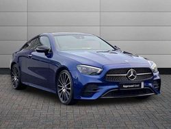 Blue Used 2021 Mercedes E220 AMG Line Premium Plus Coupe | £28,850 (A bit pricey)