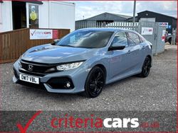 Grey Used 2017 Honda Civic SR Hatchback | £8,999 (Fair price)