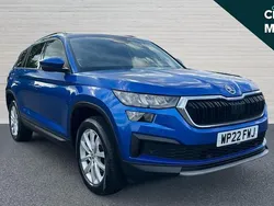 Blue Used 2022 Skoda Kodiaq SE SUV | £21,240 (Good price)