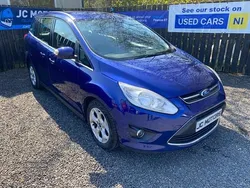 Blue Used 2014 Ford Grand C-Max Zetec MPV | £3,995 (A bit pricey)