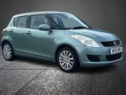 Green Used 2012 Suzuki Swift SZ3 Hatchback | £1,890 (Fair price)