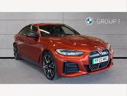 Orange Used 2022 BMW i4 Comfort Edition Sedan | £36,950 (Fair price)