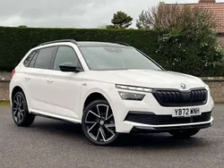 White Used 2023 Skoda Kamiq Monte Carlo SUV | £20,980 (Fair price)