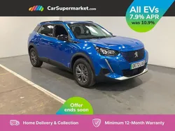 Blue Used 2022 Peugeot e-2008 Active+ SUV | £13,197 (Good price)