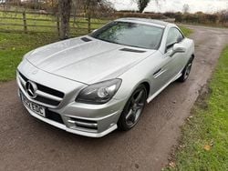 Silver Used 2012 Mercedes SLK250 AMG Cabriolet | £8,749 (Fair price)