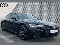 Grey Used 2023 Audi A8 Black Edition Sedan | £50,563 (Fair price)