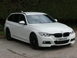 White Used 2015 BMW 320 M Sport Estate | £10,000 (Fair price)