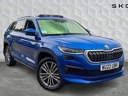 Blue Used 2022 Skoda Kodiaq LAURIN & KLEMENT SUV | £32,900 (A bit pricey)