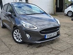 Grey Used 2018 Ford Fiesta Titanium Hatchback | £6,549 (Fair price)