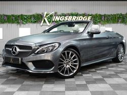 Grey Used 2017 Mercedes C200 AMG line Cabriolet | £18,800 (A bit pricey)